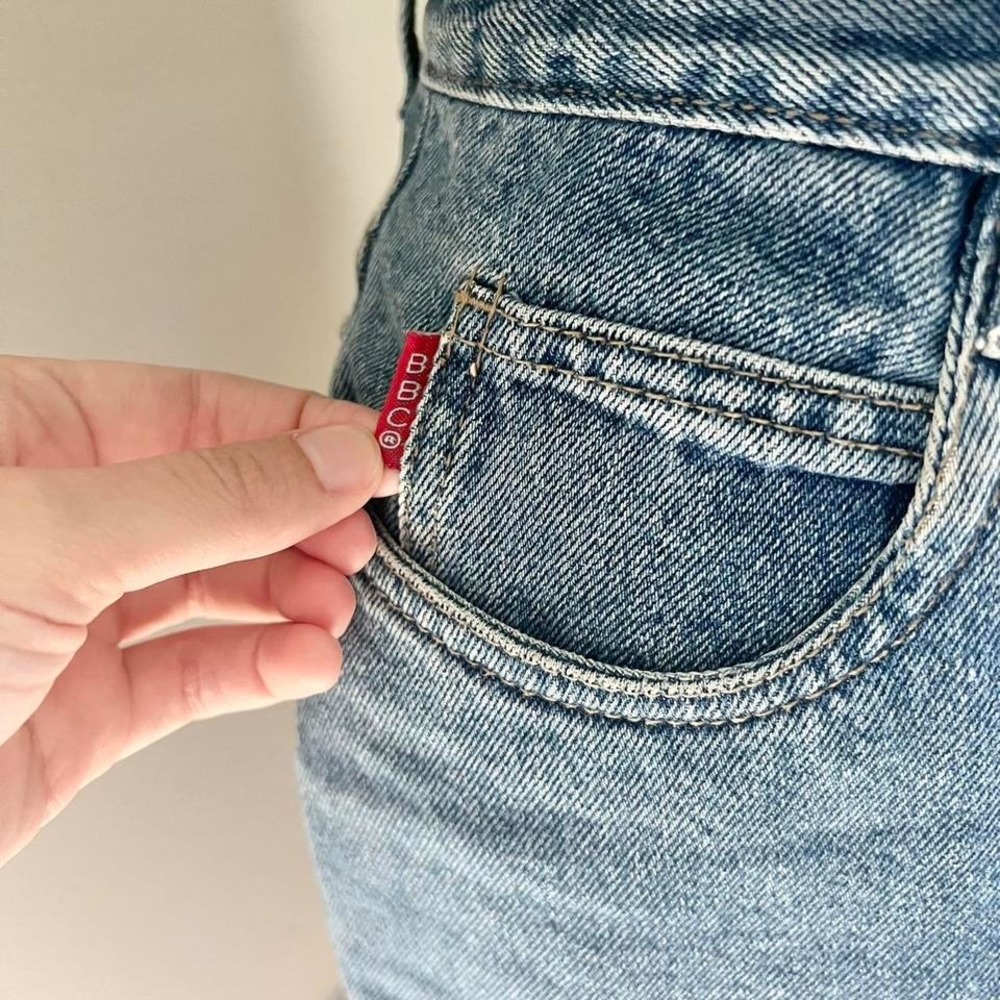 Vintage Bugle Boy Denim Mini Skirt - Picture 5 of 8